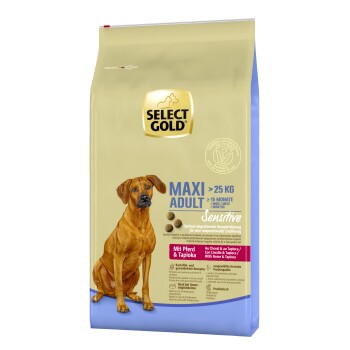 SELECT GOLD Sensitive Adult Maxi Konina i tapioka 12 kg