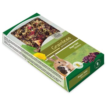 JR Farm Grainless Tabliczka dla gryzoni i innych małych zwierząt, z hibiskusem 125 g