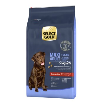 SELECT GOLD Complete Maxi Adult Wołowina 12 kg