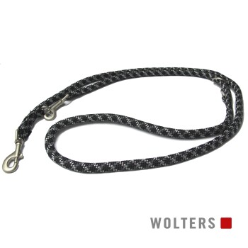 Wolters Smycz Everest szary / czarny 2 m, 1,3 cm