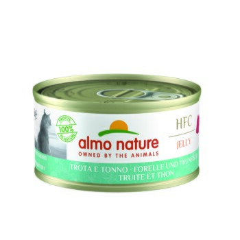Almo nature HFC Jelly 24 x 70 g Pstrąg i tuńczyk