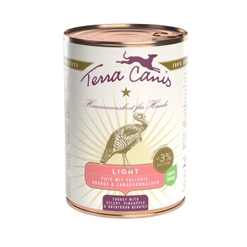 Terra Canis Light 6 x 400 g Indyk