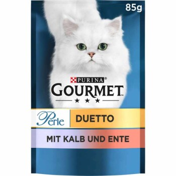 GOURMET Perle Duetto 24x85g Cielęcina i kaczka