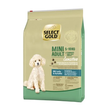 SELECT GOLD Sensitive Mini Adult Mini Łosoś i ziemniaki 4 kg