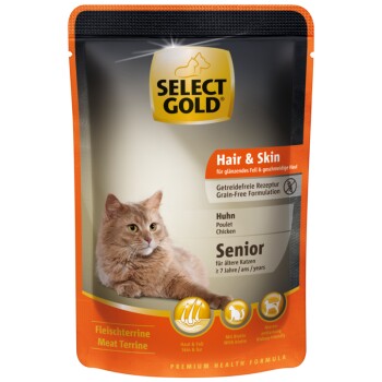 SELECT GOLD Senior Włosy i Skóra 12x85 g