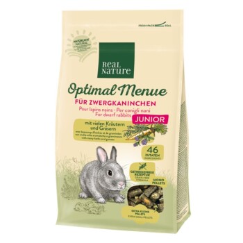 REAL NATURE Królik miniaturowy Junior 500 g