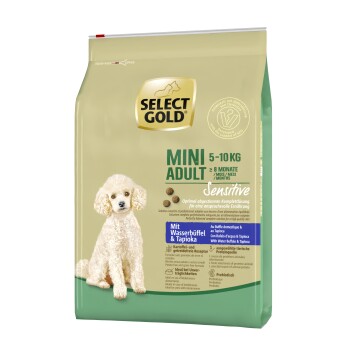 SELECT GOLD Sensitive Mini Adult Bawół domowy 4 kg