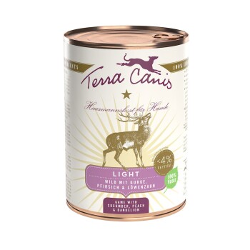 Terra Canis Light 6 x 400 g Dziczyzna
