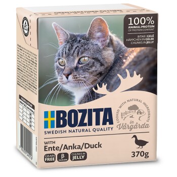 BOZITA Kawałeczki w galarecie 6 x 370 g Kaczka