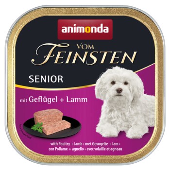 animonda Vom Feinsten Senior 22 x 150 g Drób z jagnięciną