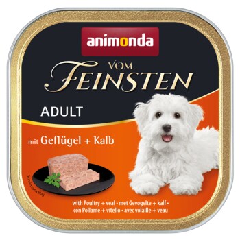 animonda Vom Feinsten Adult 22 x 150 g Drób i cielęcina