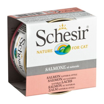Schesir Natural 24 x 85 g Łosoś