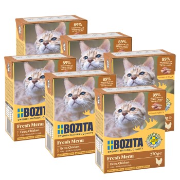 BOZITA Kawałeczki w galarecie 6 x 370 g Kurczak