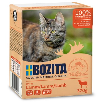 BOZITA Kawałeczki w galarecie 6 x 370 g Jagnięciną