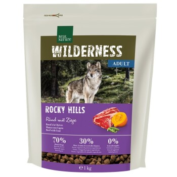 REAL NATURE Wilderness Rocky Hills Wołowina i koźlina 1 kg