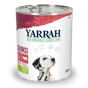 Yarrah Bio Adult 6 x 820 g Wołowina