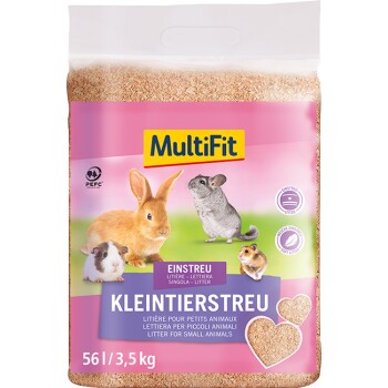 MultiFit Opakowanie skompresowane ściółki dla małych zwierząt 56 l