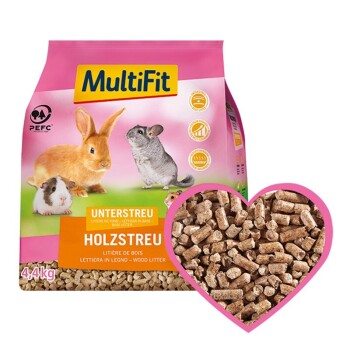 MultiFit Naturalna ściółka z trocin 4,4 kg