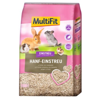 MultiFit Ściółka z konopi 100 l