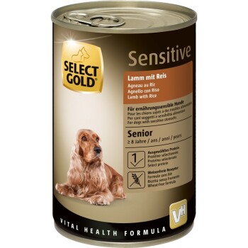 SELECT GOLD Sensitive Senior Jagnięcina z ryżem 6x400 g