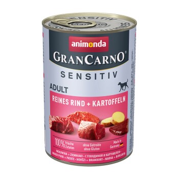 animonda GranCarno Adult Sensitiv Wołowina z ziemniakami 6x400 g