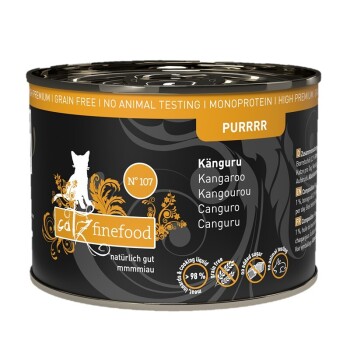 Catz finefood mokra karma dla kota Purrrr Adult Nr 107 Kangur 6x200 g