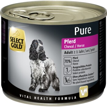 SELECT GOLD Pure Adult Konina 6x200 g