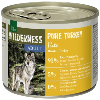 REAL NATURE WILDERNESS Adult Pure Turkey 6x200 g