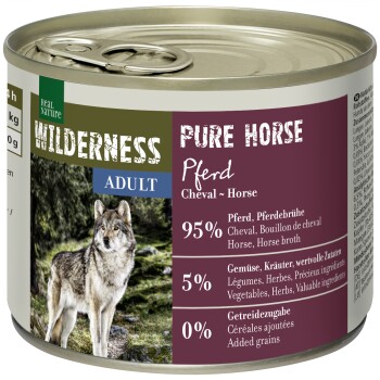 REAL NATURE WILDERNESS Adult Pure Horse — Konina 6x200 g