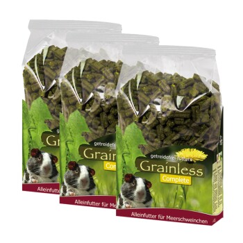 JR Farm Grainless Complete Świnki morskie 3x1,35 kg