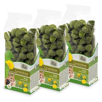 JR Farm Grainless Drops Mniszek lekarski 3 x 140 g