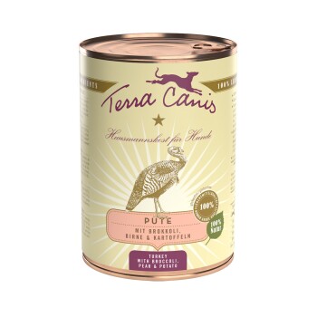 Terra Canis Classic Adult 6 x 400 g Indyk z brokułami, gruszką i ziemniakami