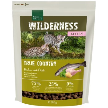 REAL NATURE Wilderness Kitten True Country Kurczak z rybą 300 g