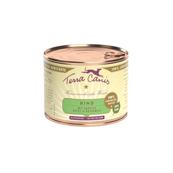 Terra Canis Classic Adult 12 x 200 g Wołowina z marchwią, jabłkami i ryżem naturalnym