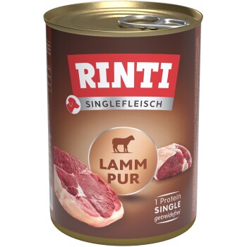 RINTI Singlefleisch 12 x 400 g Czysta Jagnięcina