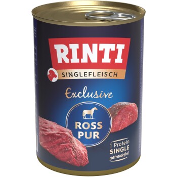 RINTI Singlefleisch Exclusive Czysta konina 12x400 g