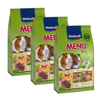 Vitakraft MENU Vital Świnki morskie 3x1 000 kg