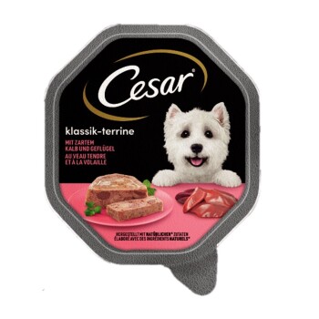 Cesar Klassiker 14 × 150 g: Cielęcina i drób