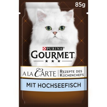 GOURMET à la Carte 26 × 85 g Ryba morska z kompozycją ryżu i warzyw