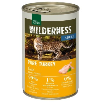 REAL NATURE WILDERNESS Adult Pure Turkey 6x400 g