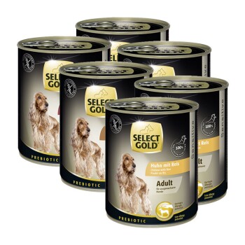 SELECT GOLD Sensitive Adult Mixpakiet 6x800g Zestaw mieszany 1