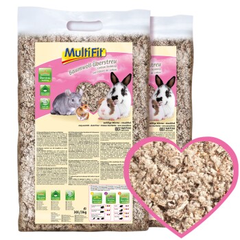 MultiFit Bawełniana ściółka uzupełniająca 2x30 l