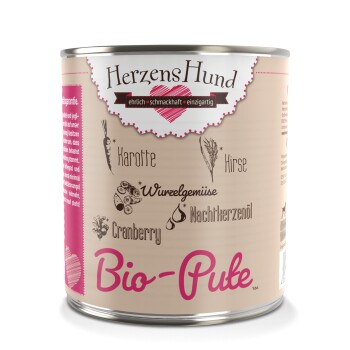 HerzensHund Adult 6 x 800 g Ind. bio