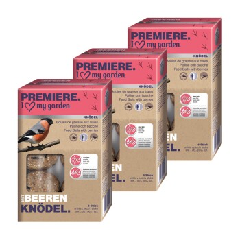 PREMIERE Kolby z jagód 3 x 6 szt.