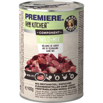 PREMIERE RAW KITCHEN Dziczyzna 6x400 g