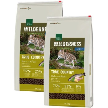 REAL NATURE Wilderness True Country Adult Kurczak z rybą 2x7 kg
