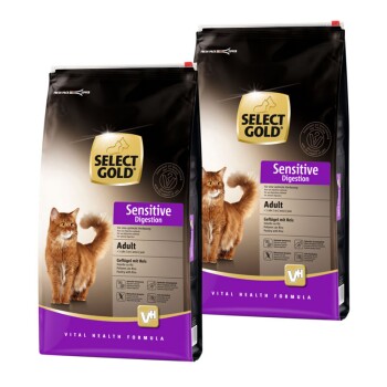 SELECT GOLD Sensitive Digestion Adult Drób z ryżem 2x10 kg