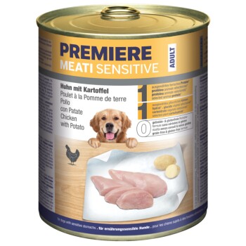 PREMIERE PREMIERA Meati Sensitive Kurczak z ziemniakami 6x800 g