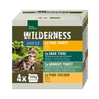 REAL NATURE Wilderness Adult 4 x 100 g Wielopak 1