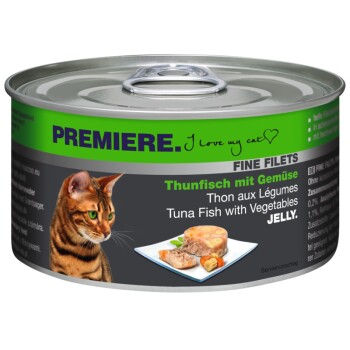 PREMIERE Fine Filets Tuńczyk z warzywami 12x100 g